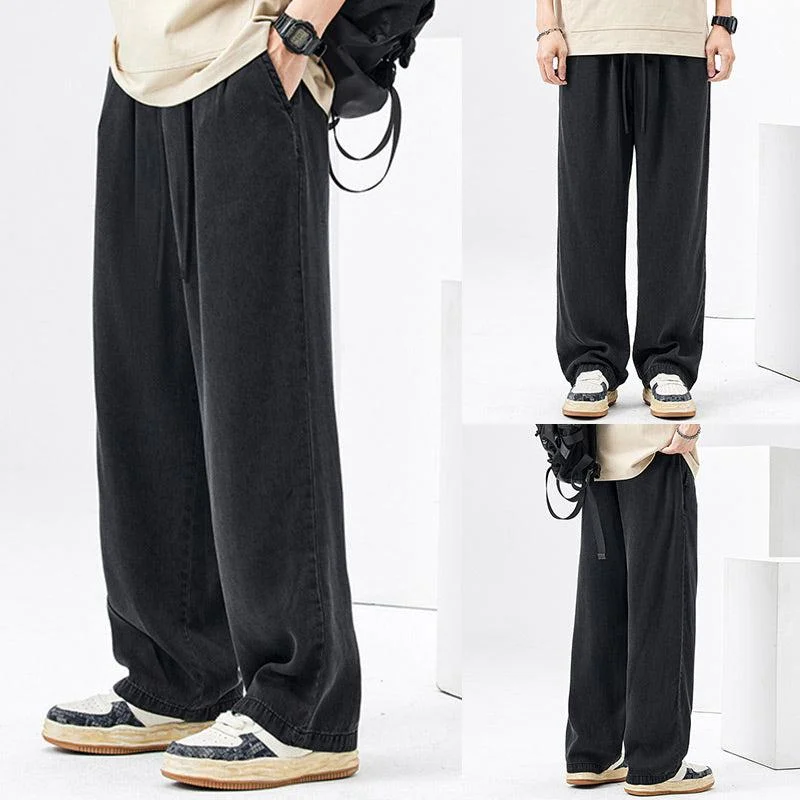 Stretch women jeans for enhanced mobility and comfortElastic Wide-leg Jeans