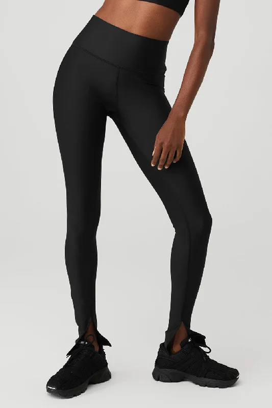 Airlift High-Waist Elongated Legging - Black