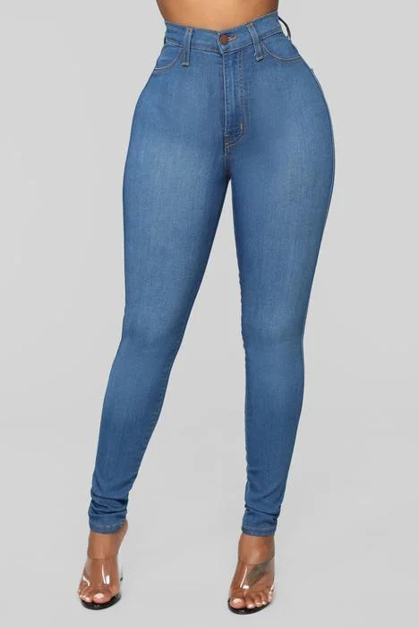 Bootcut women jeans to complement various shoe stylesWomen High Waist Skinny Jeans