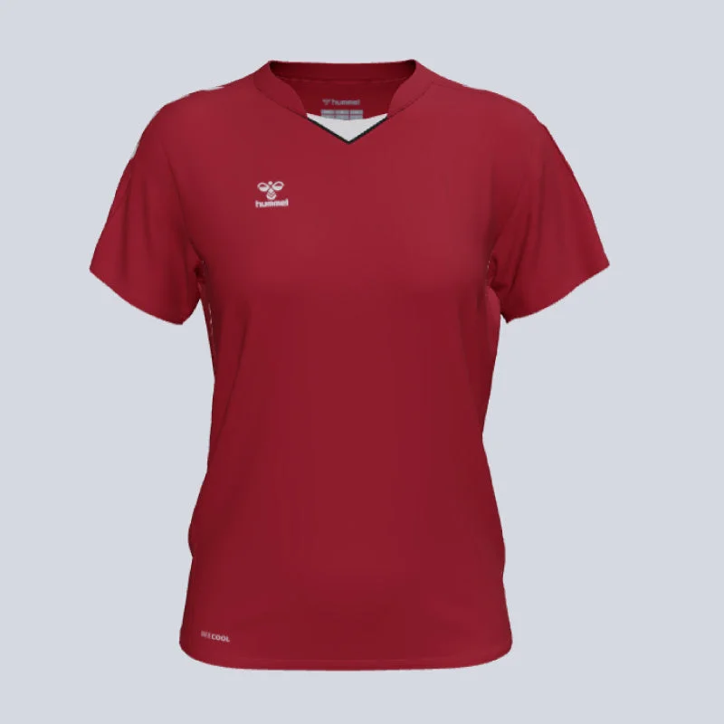 Maroon / White
