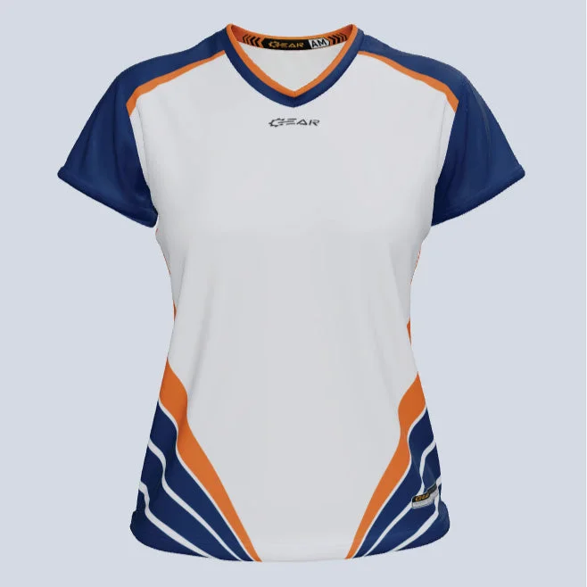 Women's jersey for yoga sessionsLadies Valkyrie Cap Sleeve Jersey