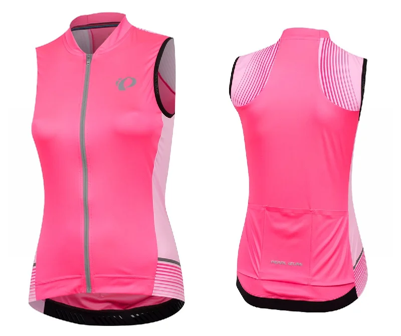 Women's jersey for aerobics classesPearl Izumi Elite Pursuit Sleeveless Road Jersey - Womens - Screaming Pink Diffuse Women's jersey for aerobics classesPearl Izumi Elite Pursuit Sleeveless Road Jersey - Womens - Screaming Pink Diffuse