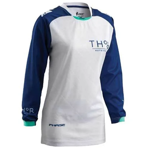 Women's jersey with a zip - up front for easy on - offThor - 2016 Phase Womens Clutch Jersey