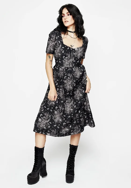 Off - the - Shoulder Women Dress for a Romantic and Feminine LookThalia Button Front Midi Dress Off - the - Shoulder Women Dress for a Romantic and Feminine LookThalia Button Front Midi Dress