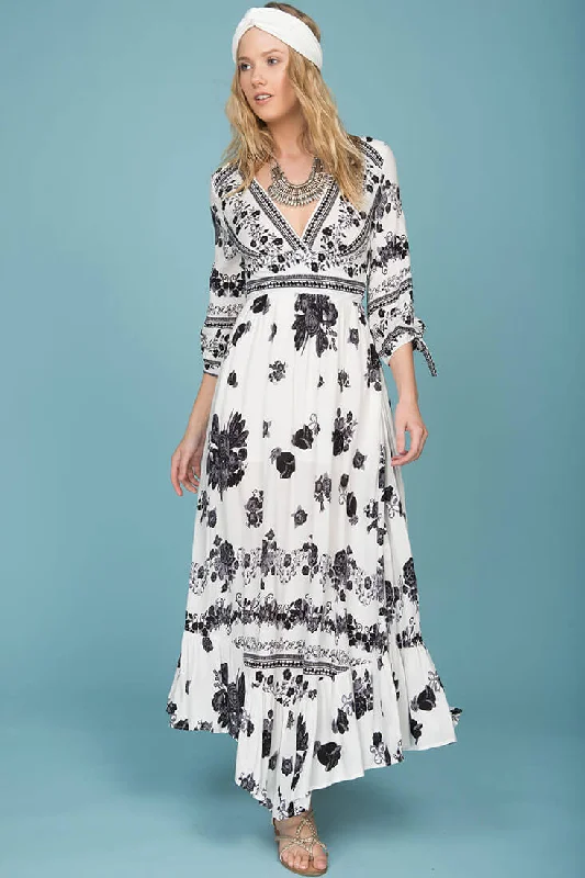 Strapless Women Dress with a Built - in Bra for Comfort and SupportZaika Maxi Dress White Strapless Women Dress with a Built - in Bra for Comfort and SupportZaika Maxi Dress White