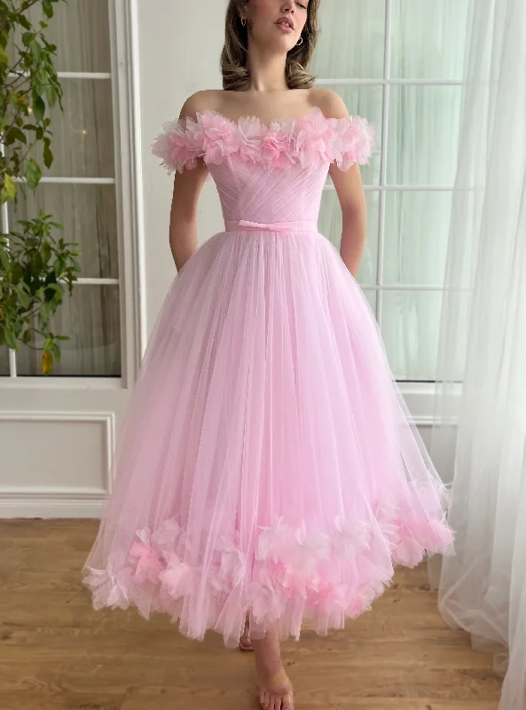 Midi dresses with ruched sleeves for a more fitted and stylish arm lookBlush Belle Midi Dress