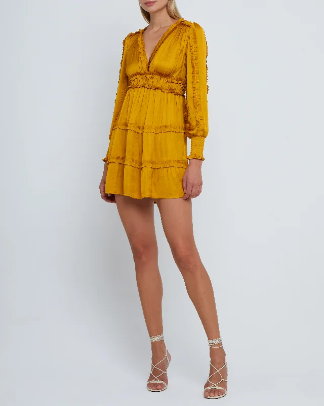 Midi dresses with one - shoulder designs for a modern and asymmetric styleTianna Mini Dress
