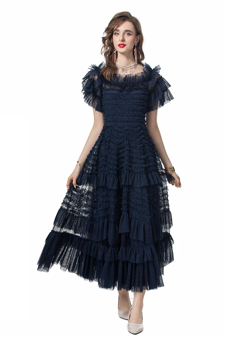 Maxi dresses with one - shoulder designs for a stylish and asymmetric lookDRESS STYLE  - SY1053