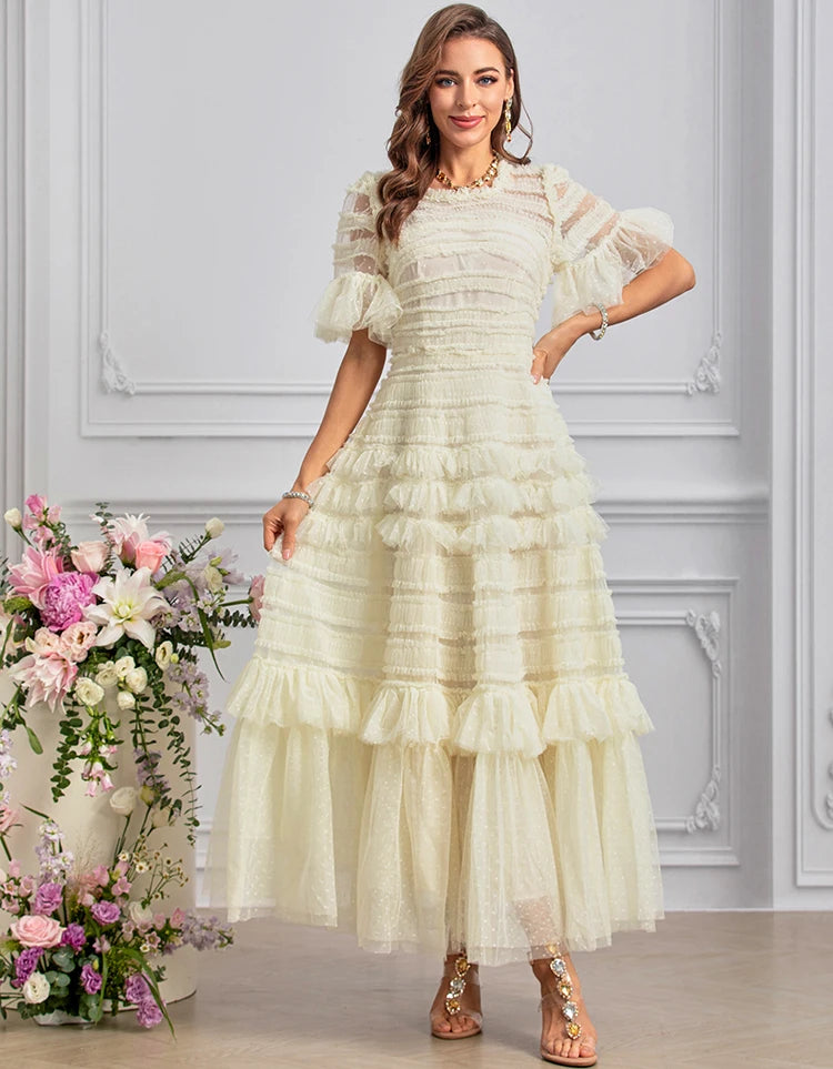 Maxi dresses with an asymmetric hem for a fashion - forward and eye - catching designDRESS STYLE  - SY1452