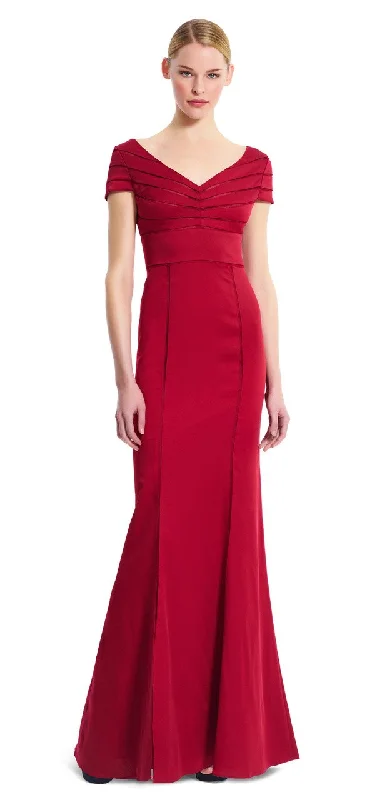 Wedding guest dresses with patchwork designs for a unique lookAdrianna Papell - Satin Sheath Dress 81909150