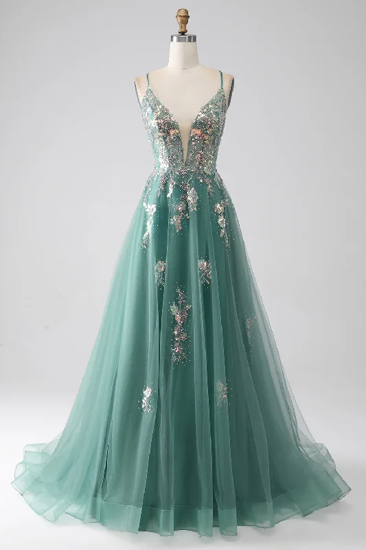 Sheath cocktail dresses in blush pink for a romantic lookGreen A-Line Spaghetti Straps Long Prom Dress With Sparkly Sequin Appliques Sheath cocktail dresses in blush pink for a romantic lookGreen A-Line Spaghetti Straps Long Prom Dress With Sparkly Sequin Appliques