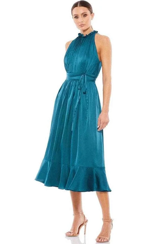 Short cocktail dresses in royal blue for a formal eventIeena Duggal 26633 - Sleeveless High Halter Short Dress Short cocktail dresses in royal blue for a formal eventIeena Duggal 26633 - Sleeveless High Halter Short Dress