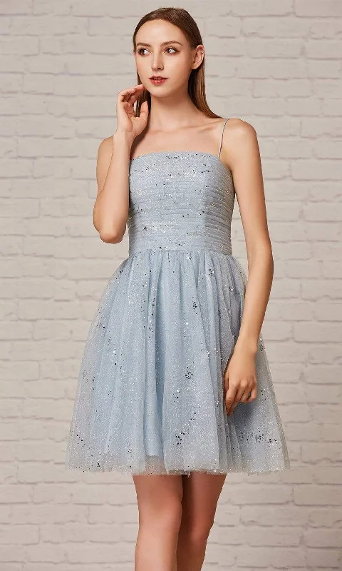 Cocktail dresses with a one - piece design and a statement bowJ'Adore Dresses - J18078 Glitter A-Line Cocktail Dress Cocktail dresses with a one - piece design and a statement bowJ'Adore Dresses - J18078 Glitter A-Line Cocktail Dress