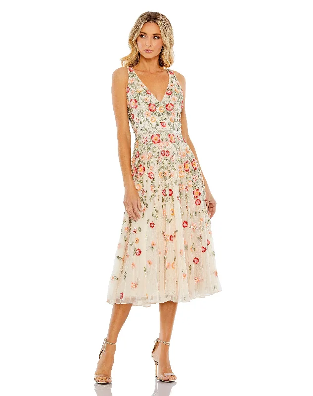 Cocktail dresses with a wrap - around style and a belted waistMac Duggal 5527 Short Sleeveless Cocktail Tea Length Dress Cocktail dresses with a wrap - around style and a belted waistMac Duggal 5527 Short Sleeveless Cocktail Tea Length Dress