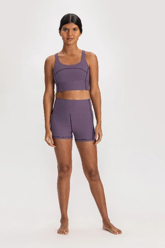 Elastic Waist Women Shorts for Easy Wear and ComfortStreamline Fit Shorties