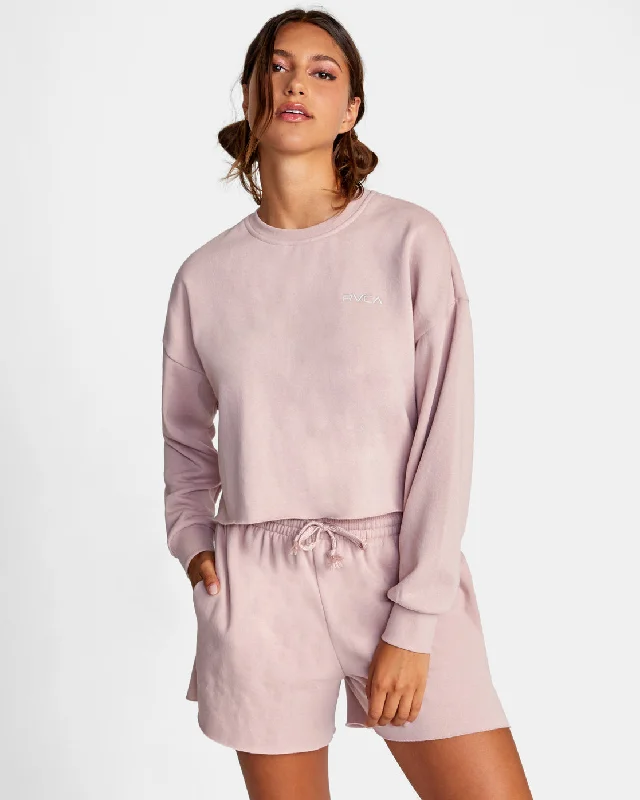 Jeanette Women Shorts with a Soft and Comfortable FeelTest Drive Sweatshorts - Dusty Rose