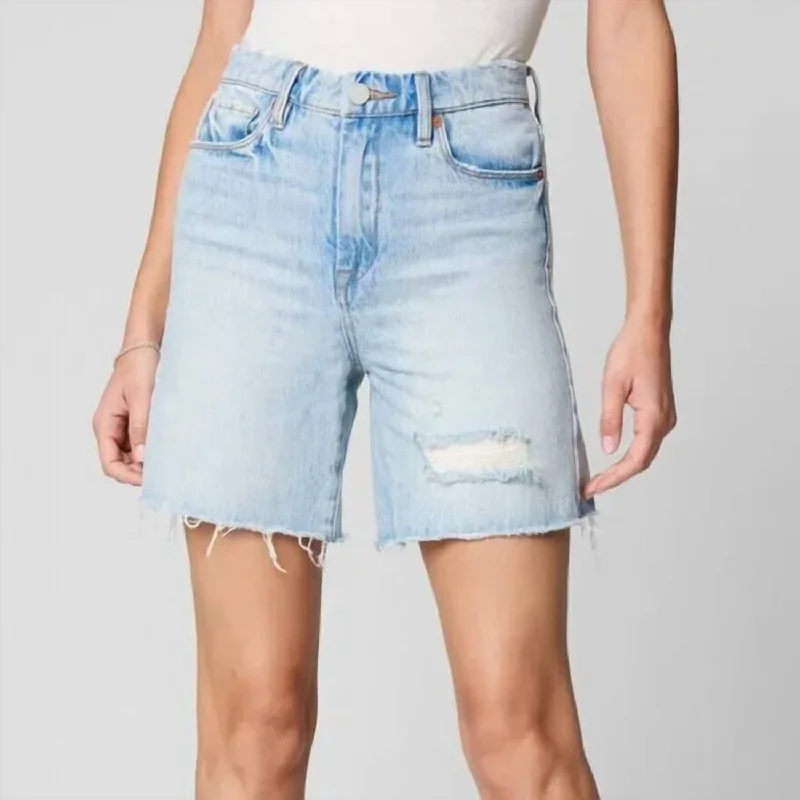 Jeanette Women Shorts with a Soft and Comfortable FeelWarren Denim Shorts In Mirror Mirror