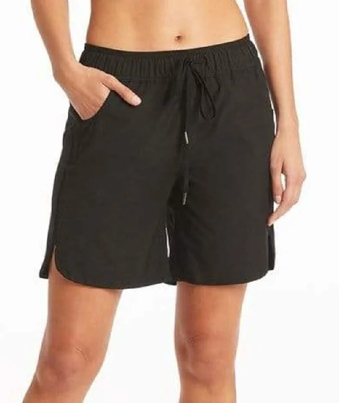 Sea Level Eco Essentials 7" Swim Boardshort - Black